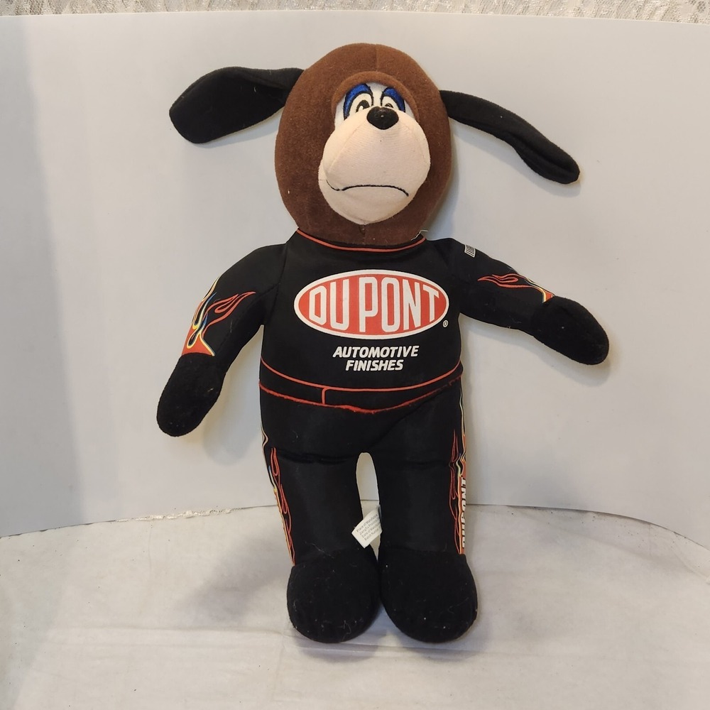 DuPont Dog Hendrick Motor Sports NASCAR Plush Dog 14 inches Plush Stuffed Animal